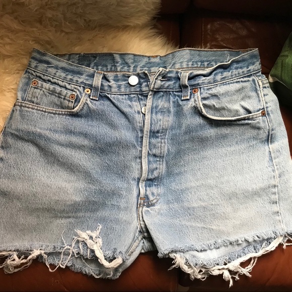 80's cut off jean shorts